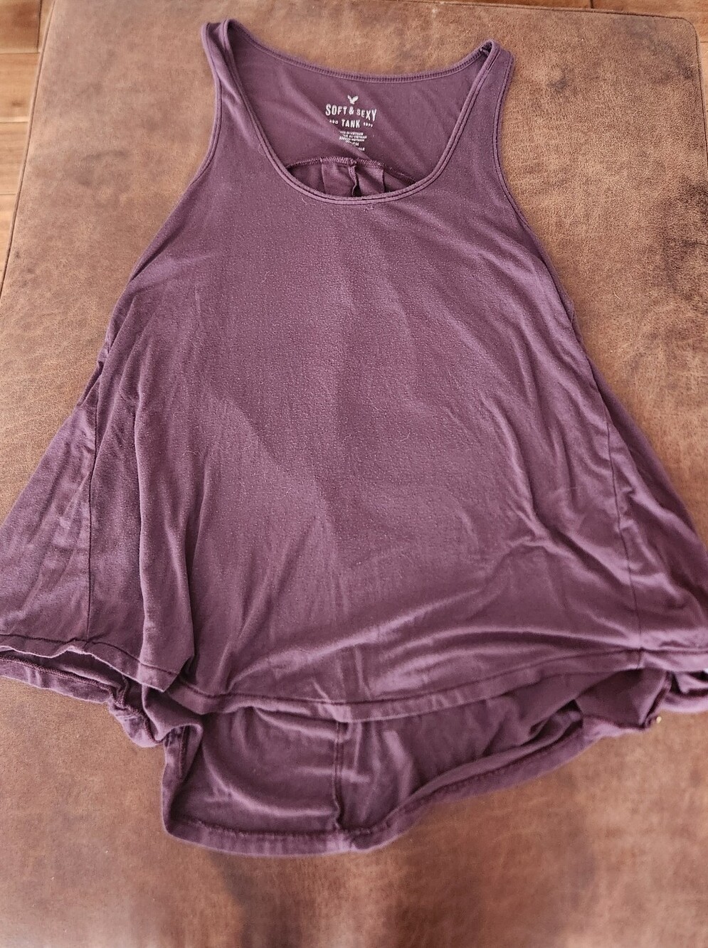 American Eagle Outfitters Plum Soft & Sexy Tank Top